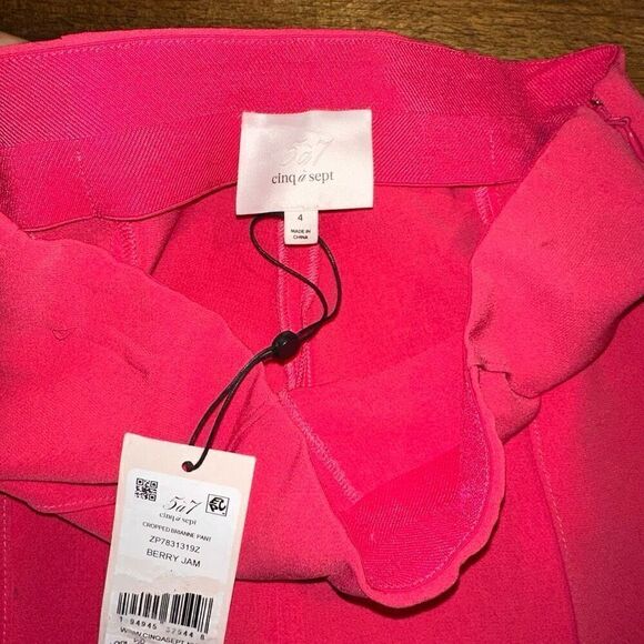 NWT Cinq A Sept Cropped Brianne Pants - Picture 8 of 10